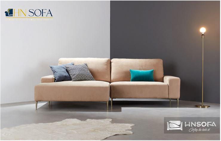 Kích thước mẫu ghế sofa góc nhỏ gọn quán cafe