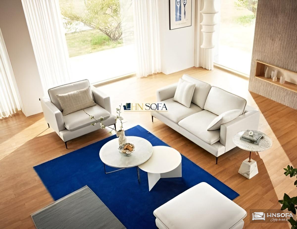 Mẫu ghế sofa đơn và dài