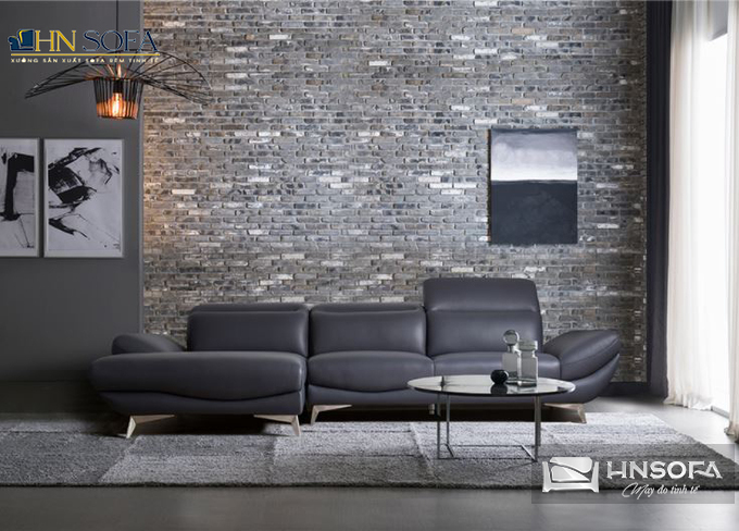 Mẫu sofa nỉ cho phòng khách rất được khách hàng Việt Nam tin dùng HNSN09