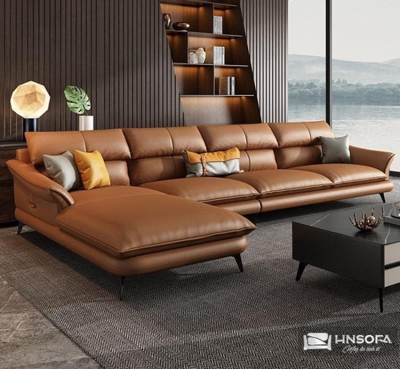 Sofa chuyển góc hiện đại HNS188 sang trọng