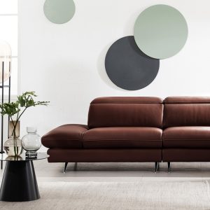 Alternative view of Sofa da bò Ý HNS106 - Sofa chất cho dân chơi thứ thiệt!