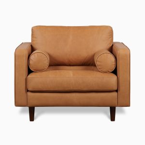 Mẫu sofa đơn da bò cao cấp SFĐ13