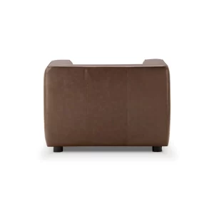 Alternative view of Ghế sofa da đơn dáng vuông sang trọng và đẳng cấp SFĐ21