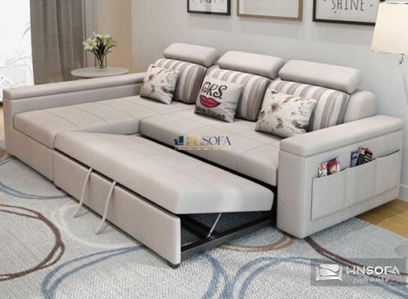 Ghế sofa giường sắt được thiết kế với lớp đệm êm ái và tựa lưng cao, mang lại cho bạn sự thoải mái tối đa khi ngồi và nghỉ ngơi