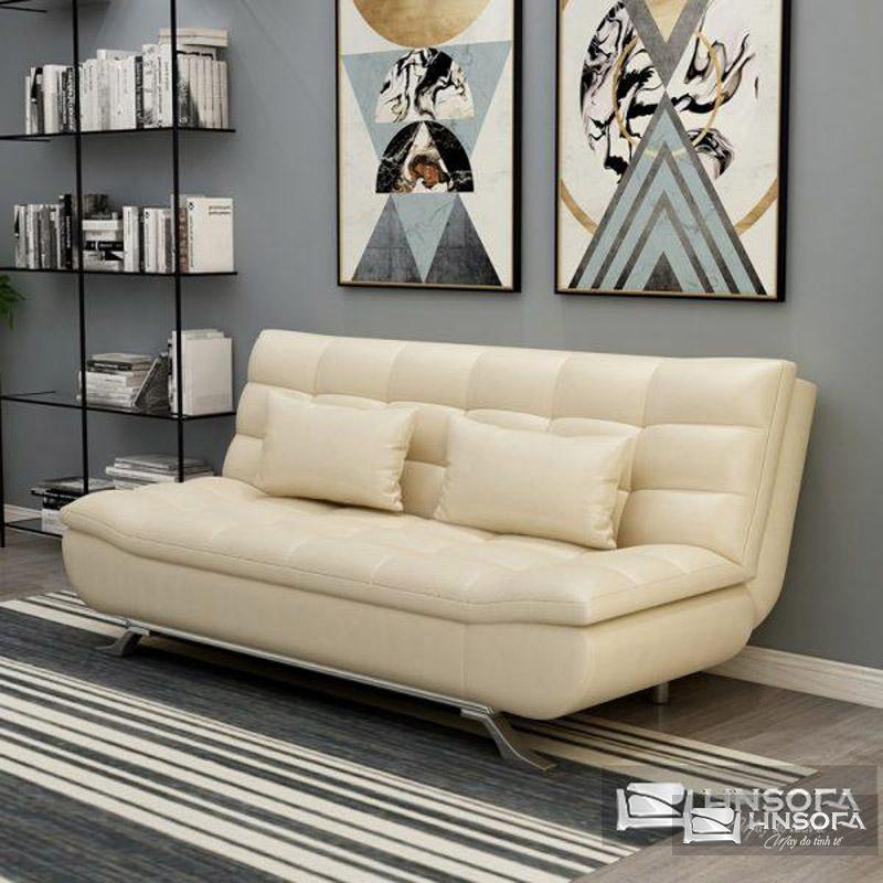 Ghế sofa giường sắt không chỉ được sử dụng như một chiếc ghế sofa thoải mái, mà còn có thể biến thành một chiếc giường tiện dụng trong nháy mắt, giúp tối ưu hóa không gian sống của bạn
