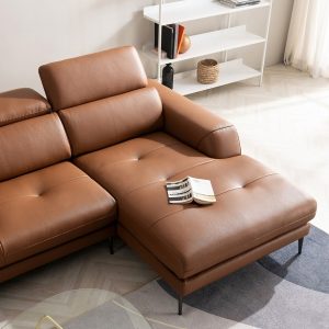 Alternative view of Sofa góc sang trọng HNS118 giả da Hàn Quốc đơn giản, thanh lịch!