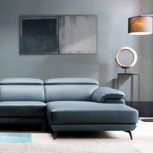 Alternative view of Sofa góc L HNS107 giả da Hàn Quốc cao cấp bền bỉ!