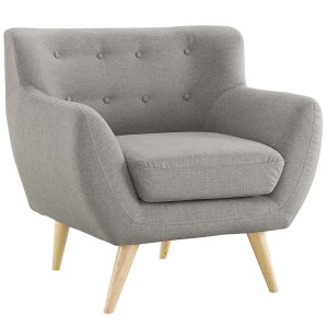 Alternative view of Sofa văng nỉ dáng thuyền màu xám cực trẻ trung cho văn phòng VP15