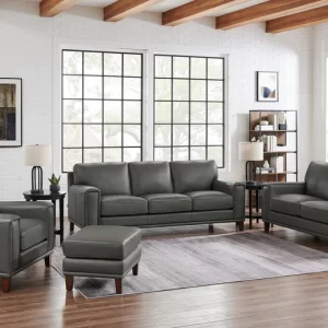 Sofa văn phòng hiện đại bọc da cao cấp phong cách Hàn Quốc VP20