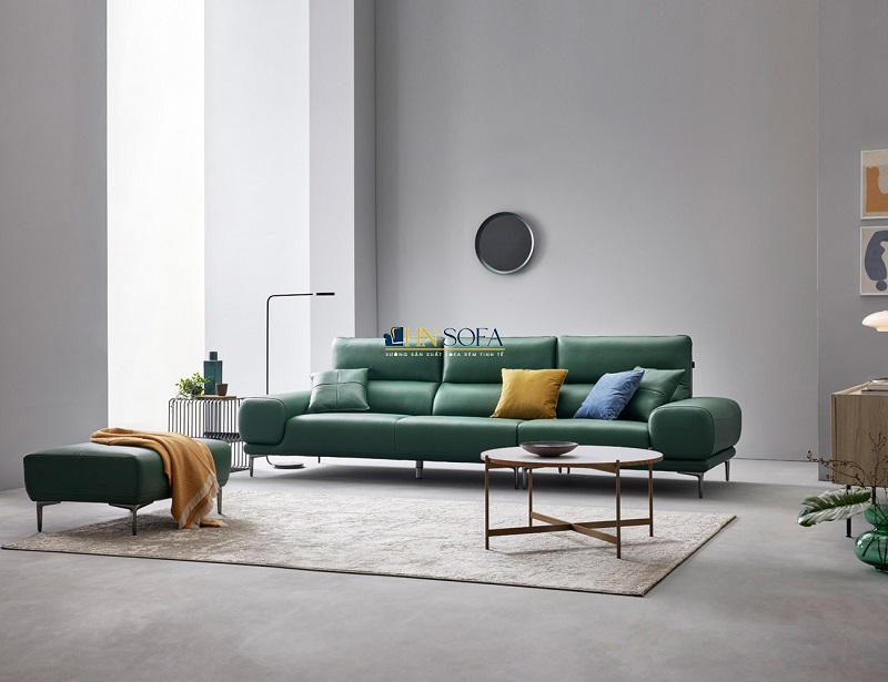 Sofa văng 3 chỗ giả da Anh Quốc HNS120
