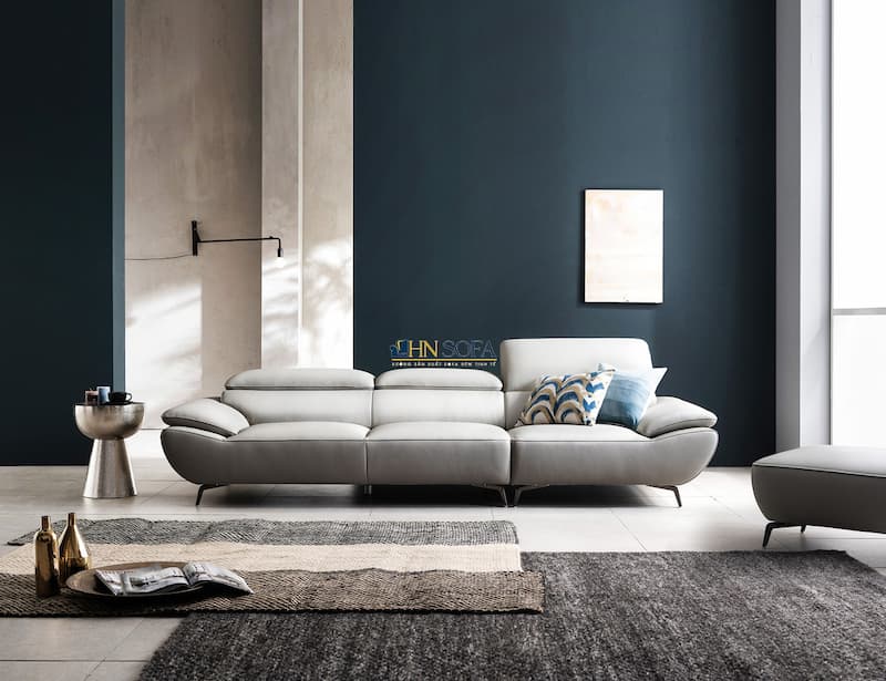 Mẫu sofa văng da Hàn HNS89 điểm nhấn sang trọng cho không gian!