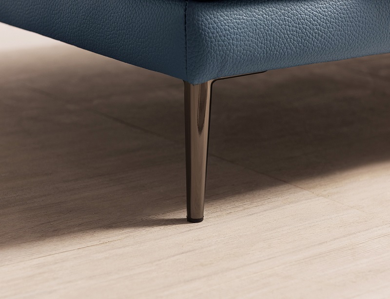 Sofa văng phòng khách HNS126 trẻ trung với tone màu xanh ngọc tươi mát! - Ảnh 4