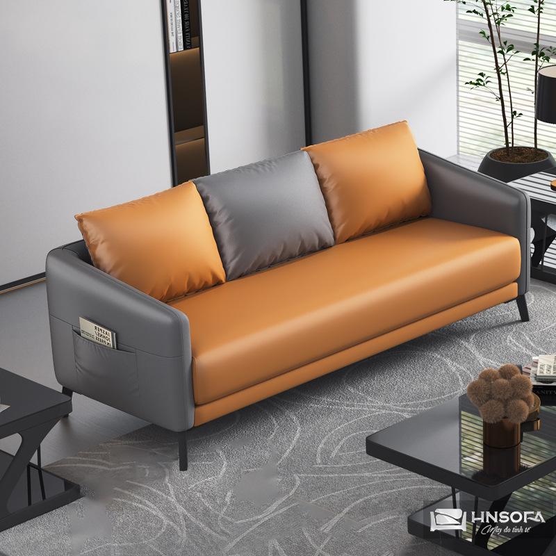 Sofa văng HNS178 bọc da Malaysia