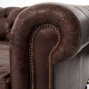Alternative view of Sofa văng tân cổ điển bọc da cao cấp HNS48TCĐ sang trọng