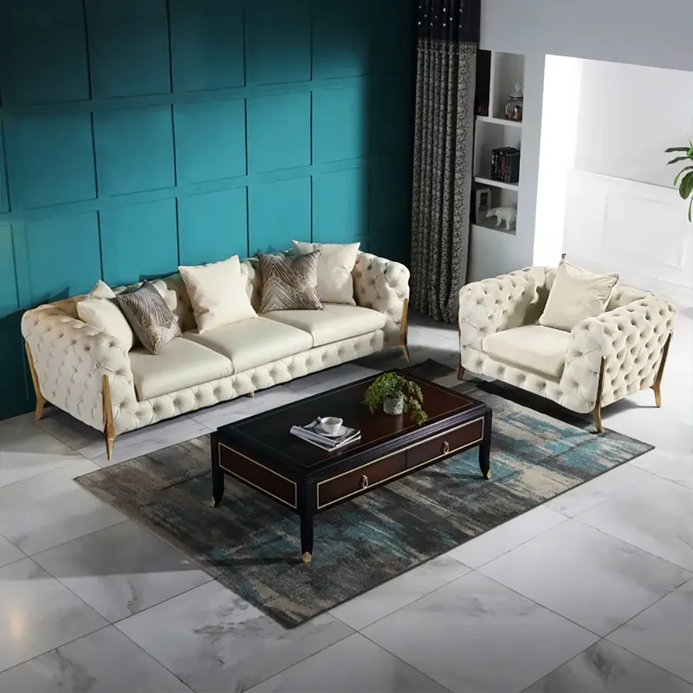 Mẫu sofa văng tân cổ điển HNS04 hoàn hảo tới từng chi tiết