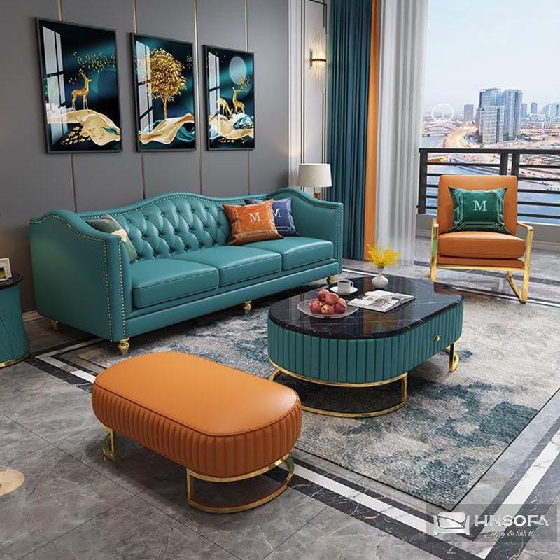 Sofa tân cổ điển HNS244 – Xu hướng mới của tân cổ điển - Ảnh 6