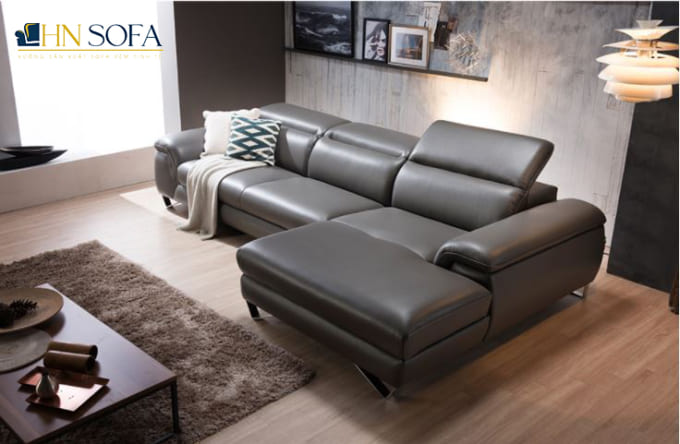 Mẫu sofa da bò ý được nhập khẩu về HNsofa
