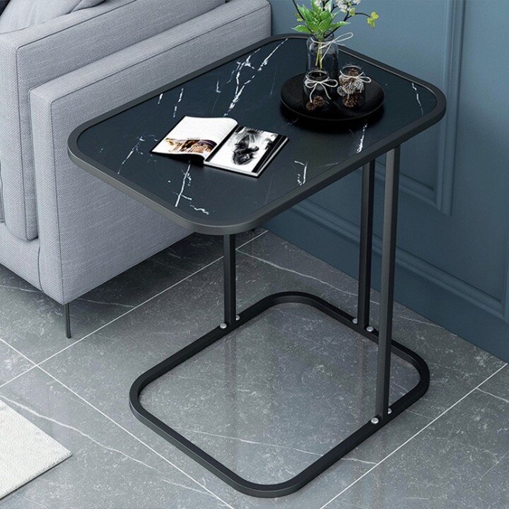 Bàn trà góc sofa bằng sắt