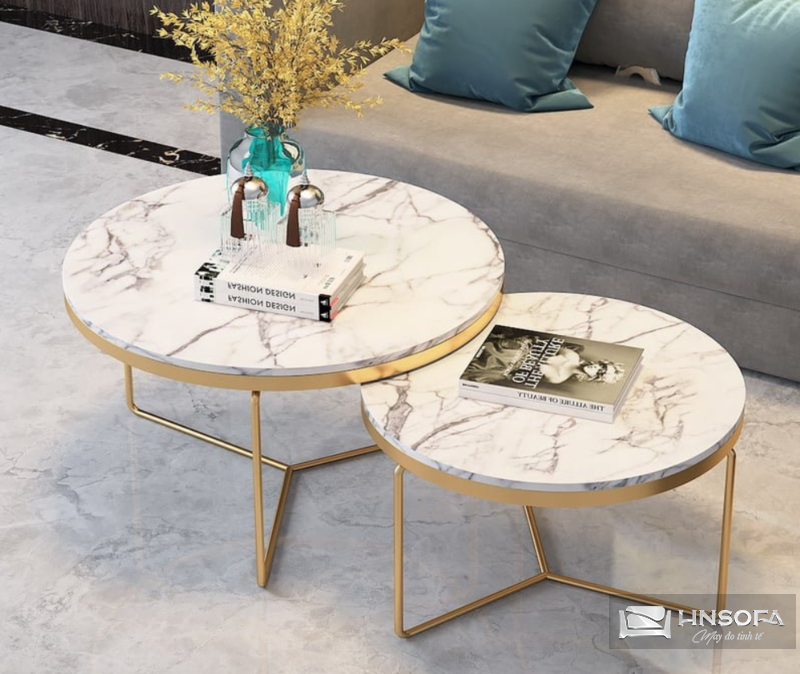 Bàn sofa đôi sẽ phù hợp với những phòng khách có diện tích lớn