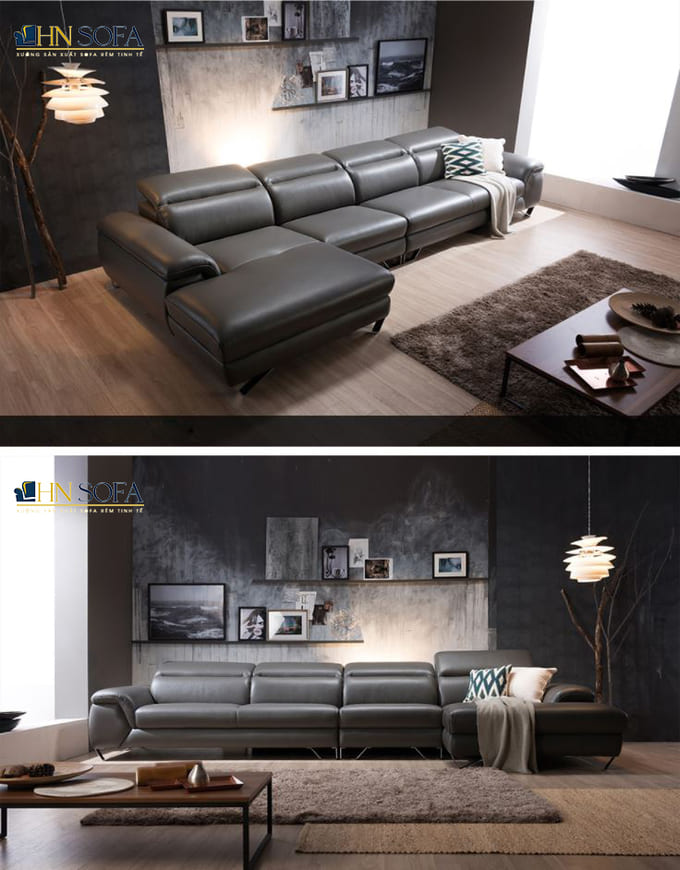 Sofa giường bằng da bò giúp người dùng có giây phút thư giãn, thoải mái nhất
